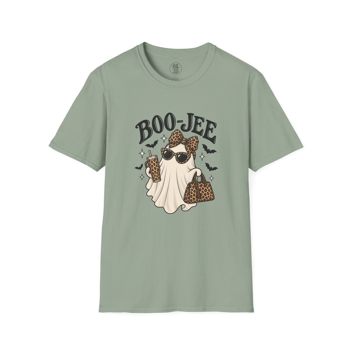 Boo-Jeep Ghost Graphic T-Shirt — Cute Luxury Ghost Halloween Tee