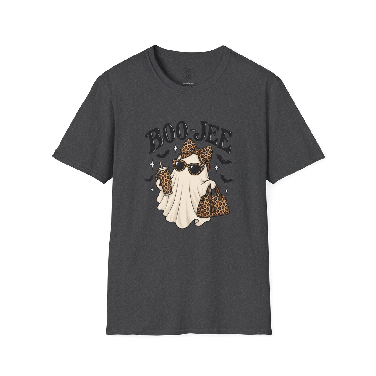 Boo-Jeep Ghost Graphic T-Shirt — Cute Luxury Ghost Halloween Tee
